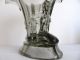Antique,  Art Deco Walther & Sohne Smokey Glass Vase With Figures,  Windsor Vase Art Deco photo 6