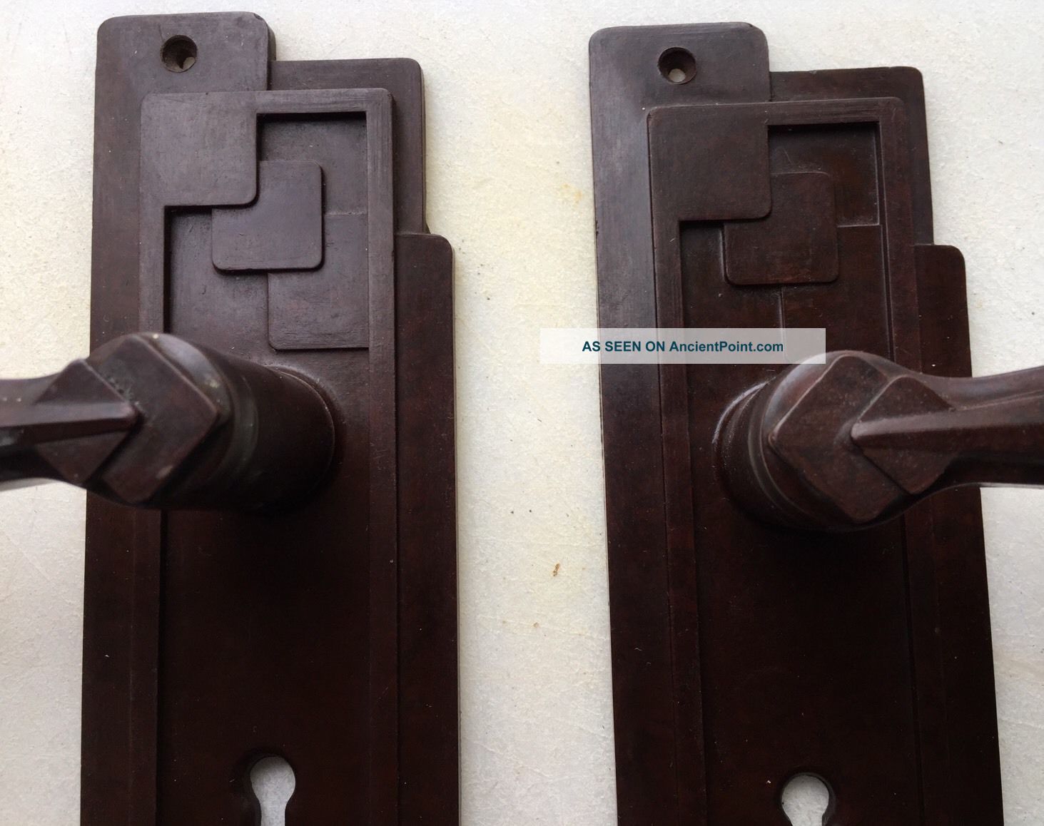 0ne Incredible 1930’s Bakelite Door Handles