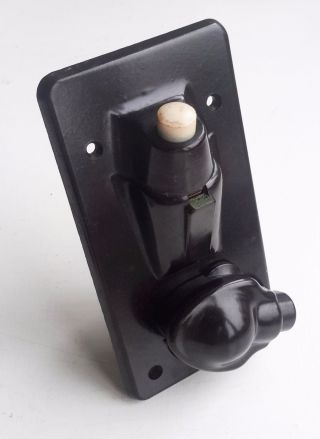 Bakelite Round Pin Plug And Socket,  Clix Brand photo