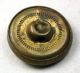 Antique Brass Button Perched Owl W/ Cut Out Crescent Moon & Star - 9/16 Inch Buttons photo 1
