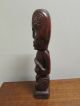 Maori Tekoteko Tiki Hand Carved Vintage Tiki Bar Pacific Islands & Oceania photo 5