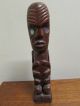 Maori Tekoteko Tiki Hand Carved Vintage Tiki Bar Pacific Islands & Oceania photo 6
