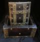 Wooden Trinket Box With Metal Straping Boxes photo 1