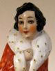 Rare Oversized Antique Porcelain Seated Art Deco Flapper Lady Figurine/half Doll Figurines photo 2