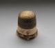 Antique 14 Kt Gold Child ' S Thimble By Stern Bros.  & Co.  Size 6 1908 - 1912 Thimbles photo 1