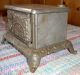 C.  1900 Eagle Cast Iron Toy Stove,  Hubley,  Antique,  Complete,  Nickel - Plated Stoves photo 2