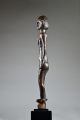 Elegant Tanzanian Female Figure On Stand - Artenegro Gallery African Tribal Arts Sculptures & Statues photo 6