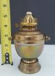 Perko Vintage Nautical Brass Oil Lamp With Brass Hood - 
