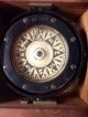 Antique Negus Ship ' S Compass In Wooden Box Compasses photo 1
