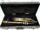 Rare Vintage Antique Jean Baptiste Trumpet Model Tp 180l W/ Hard Case Brass photo 7