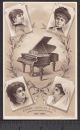 Colby,  Duncan & Co Piano - Forte Manufacturer York City Advertising Trade Card Keyboard photo 1