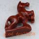 Chinese Natural Old Jade Hand - Carved Statue W Horse 6 Horses photo 4