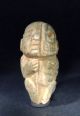 Pre - Columbian Style,  Olmec Duality Figurine Pendant.  On Green Stone The Americas photo 8