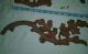 Antique Solid Cast Iron Architectural Salvage Ornate Patina Red Brown Leaves Other Antique Architectural photo 4
