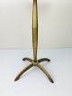 Vintage Hollywood Regency Italy Marble & Gold Pedestal End Table Plant Stand Post-1950 photo 4