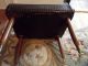 Mid Century Modern Footstool W/moc Croc Upholstery Awesome Post-1950 photo 4
