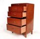 Antique Vintage Oak Tallboy Chest Of Drawers Bachelors Chest French 20th Century photo 2