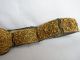Antique Ottoman Empire Silver Lined Goldplated Filigree Wedding Feast 19th Belt Islamic photo 4