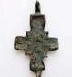 Ancient Cross Amulet Pendant.  Early Kievan Russ Viking Period.  1 - 3 Century Ad Roman photo 1