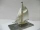 The Sailboat Of Silver985 Of Japan.  100g/ 3.  52oz.  Takehiko ' S Work. Other Antique Sterling Silver photo 1