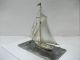 The Sailboat Of Silver985 Of Japan.  100g/ 3.  52oz.  Takehiko ' S Work. Other Antique Sterling Silver photo 3