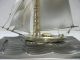 The Sailboat Of Silver985 Of Japan.  100g/ 3.  52oz.  Takehiko ' S Work. Other Antique Sterling Silver photo 5