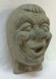 Vintage Goofy Happy Funny Face Cast Aluminum Mask Mold Carnival Halloween Industrial Molds photo 1
