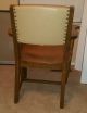 Solid Ranch Oak Chairs With Arms,  One Pair 1900-1950 photo 2