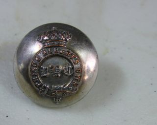 C1850 Albert ' S Own Leicestershire Yeomanry Sheffield Plate Button 22mm/hamburger photo