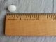 Antique 1800 ' S Swirl Back Glass Molded Button White 361b Buttons photo 3