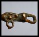 A Fine Rare And Very Old Lobi Tribe Bronze Pendant,  Smooth Patina,  Burkina Faso Other African Antiques photo 5