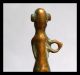 A Fine Rare And Very Old Lobi Tribe Bronze Pendant,  Smooth Patina,  Burkina Faso Other African Antiques photo 7