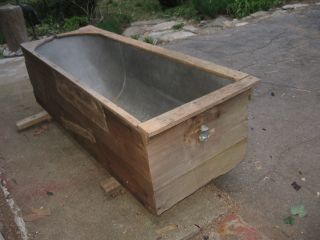 1800s Antique Copper Basin Bath Tub Large 6 ' 2 