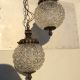 Pr Ef Ef Ind Midcentury Modern Hanging Lighting Swag Lamp Diamond Globe Lights Mid-Century Modernism photo 1