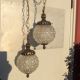 Pr Ef Ef Ind Midcentury Modern Hanging Lighting Swag Lamp Diamond Globe Lights Mid-Century Modernism photo 3