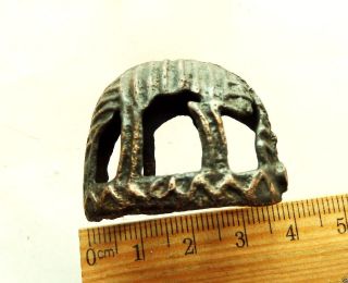 Authentic Ancient Artifact Zoomorfic Pendant (385). photo