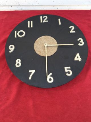Vintage Mid Century Howard Miller Clock photo