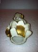 Naughty Porcelain Unmarked Germany Squirter Lady Girl On Chamber Pot 4859 Figurines photo 5