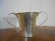 Antique 19c Imperial Russia Russian Copper/brass 3 - Handled Loving Cup Mug Vodka Other Antiquities photo 2