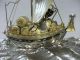 Silver960 The Japanese Treasure Ship.  205g/ 7.  24oz.  Takehiko ' S Work. Other Antique Sterling Silver photo 7
