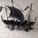 Antique Metal Viking Ship Other Maritime Antiques photo 1