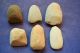 6 Medium Sized Hard Stone Celts From The Sahara Neolithic Neolithic & Paleolithic photo 1
