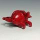 Chinese Red Turquoise Hand - Carved Dragon Cup Other Antique Chinese Statues photo 2