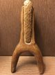 An Pangolin Figurative Catapult From Baule Tribe,  Ivory Coast Other African Antiques photo 3