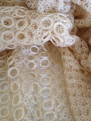 Antique Coverlet,  Gorgeous Looping Stitchery photo