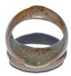 Authentic Ancient Roman Bronze Ring With Caduceus On Bezel - Op4 Roman photo 2