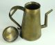 Antique 1800 ' S Brass American Folk Art Tea Kettle Teapot Tea Pot Hearth Ware photo 5