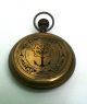 Antique Brass Pocket Watch Maritime Anchor Locket Watch For Personal & Gift Use Clocks photo 1