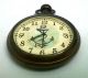 Antique Brass Pocket Watch Maritime Anchor Locket Watch For Personal & Gift Use Clocks photo 2