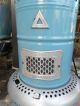 Antique Blue & Silver Enamelware Perfection Oil Heater No.  660 Made In Usa Stoves photo 1